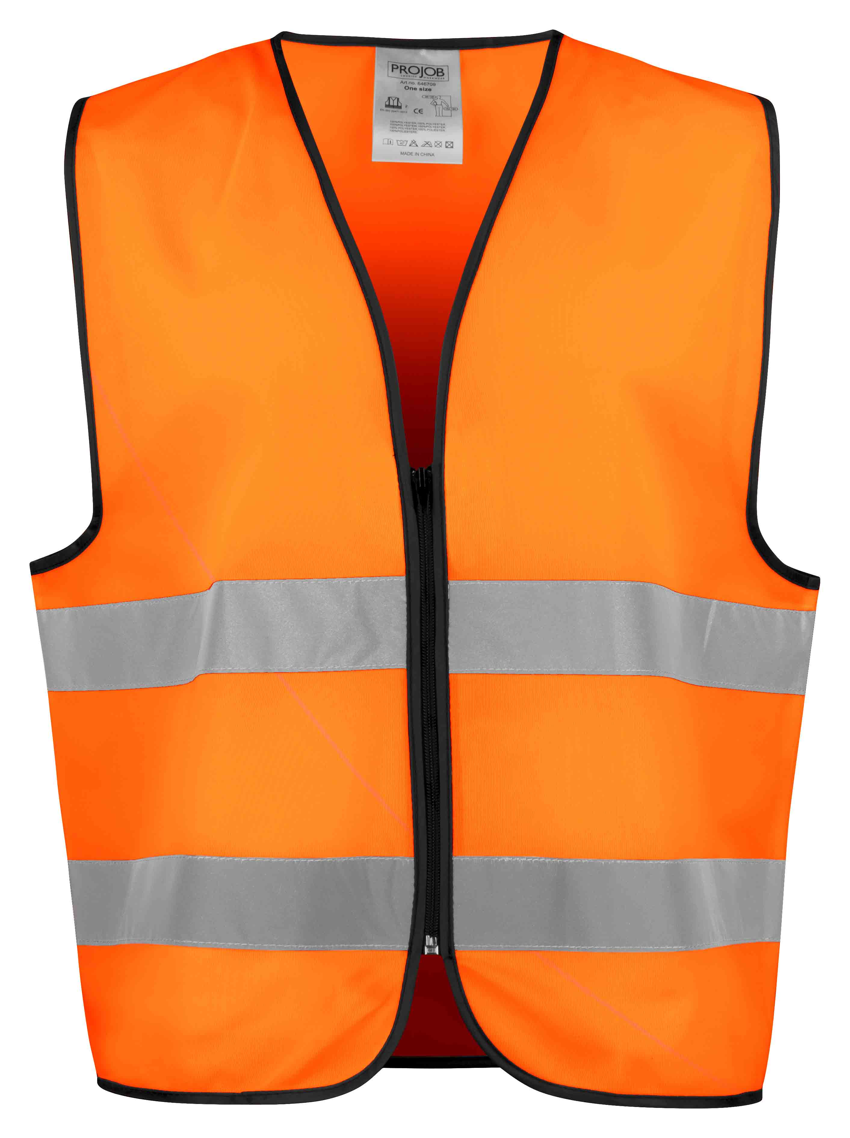Orange/Svart